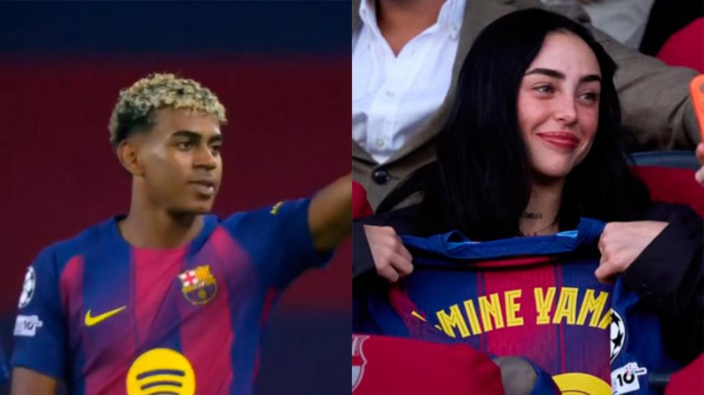 El gesto de Yamal para Nicki Nicole tras su gol en Champions se vuelve viral