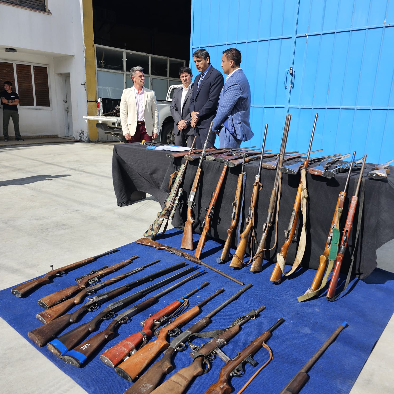 El Poder Judicial entregó a Seguridad armas de fuego secuestradas