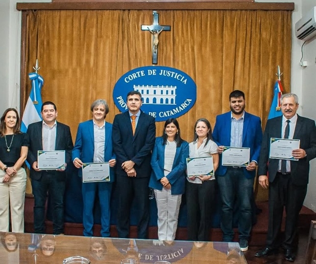 Reconocimiento judicial: la Corte de Justicia premió la labor legislativa en Catamarca