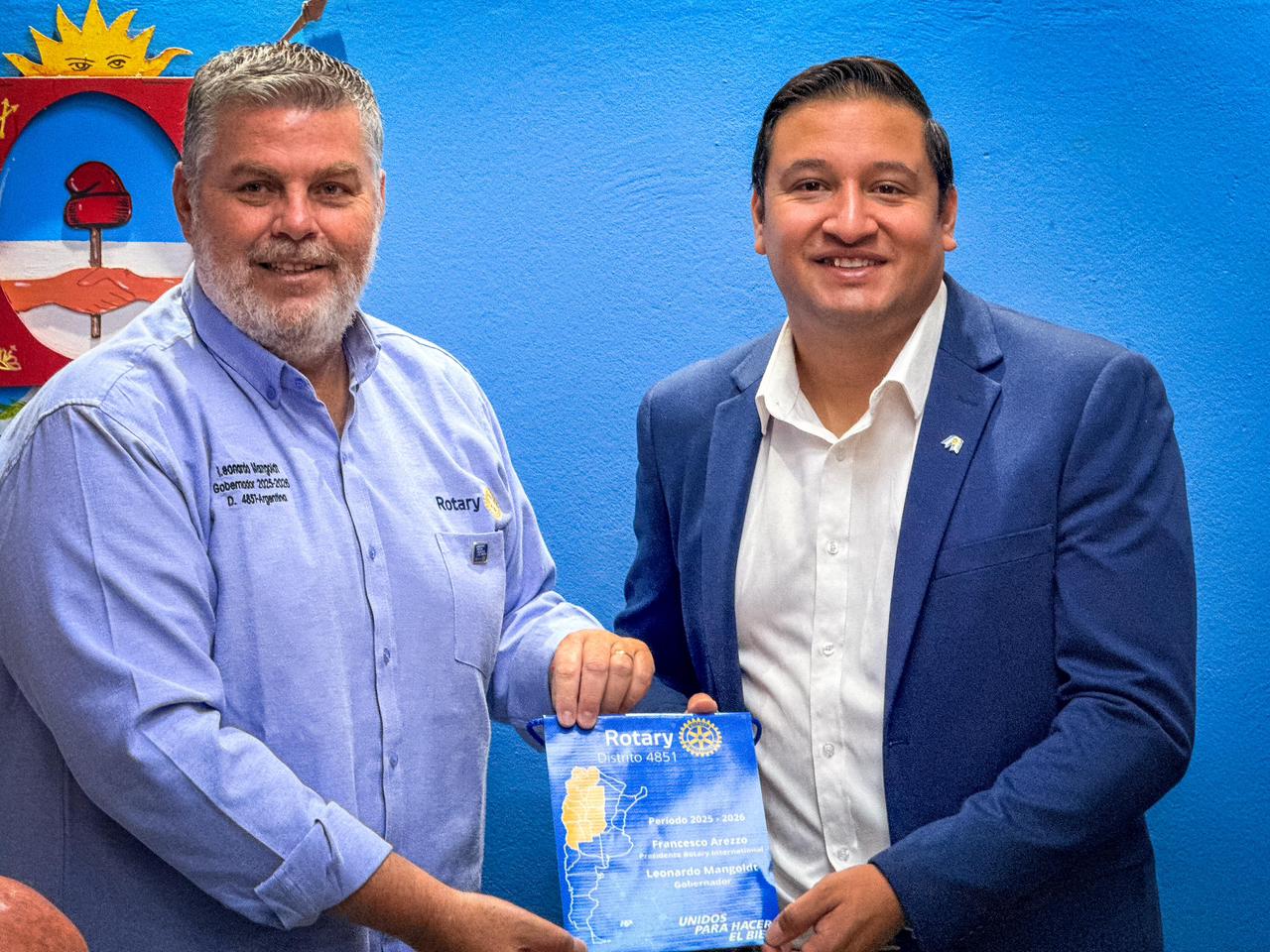 Tinogasta firmó un convenio con Rotary para proyectos en salud y producción