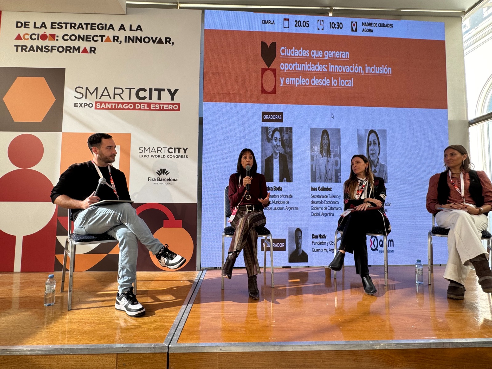 Catamarca Capital expuso en el Smart City Expo su modelo de desarrollo basado en turismo, empleo e inclusión